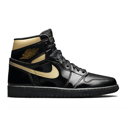 Air Jordan 1 (High) 'Black Metallic Gold' 