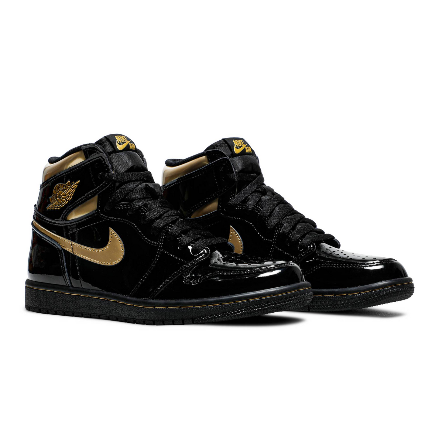 Air Jordan 1 (High) 'Black Metallic Gold' 