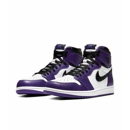 Air Jordan 1 (High) 'Court Purple White'